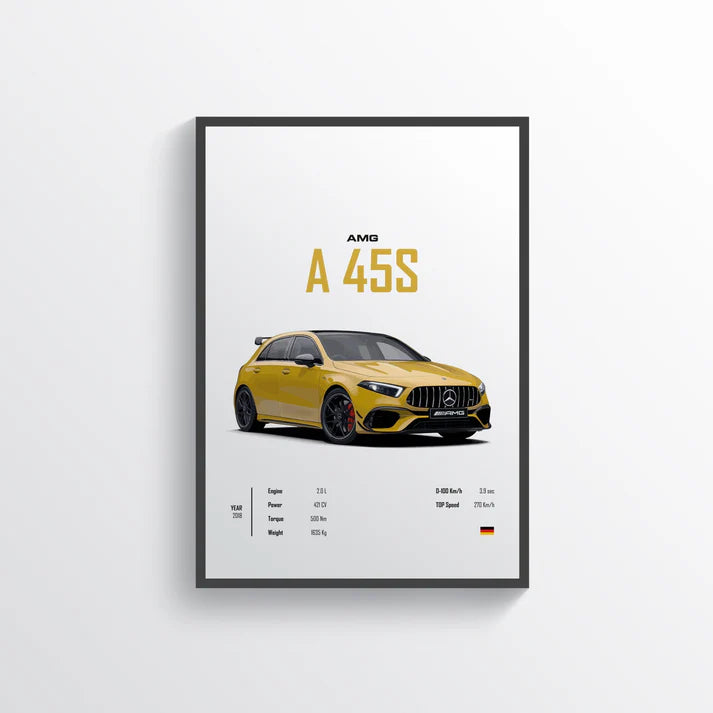 AMG A45S plakat