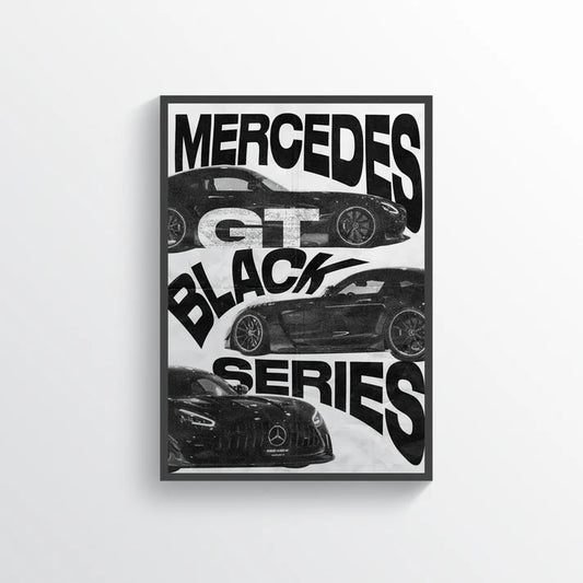 Mercedes Black Series plakat