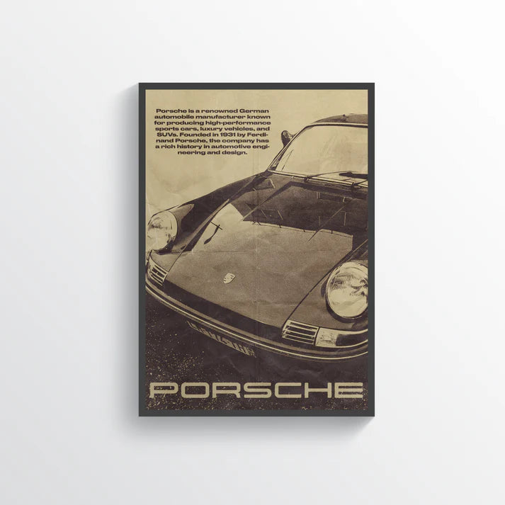 Porsche plakat