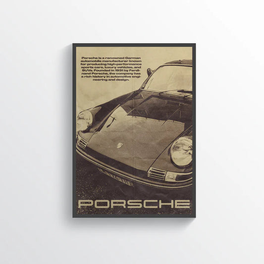 Porsche plakat